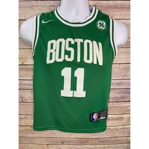 Boston Celtics Kyrie Irving Nike Swingman NBA Jersey Youth Size L 17x22